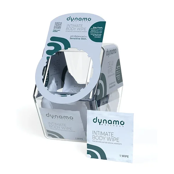 Dynamo Wellness Intimate Body Wipe in Candy Bowl
