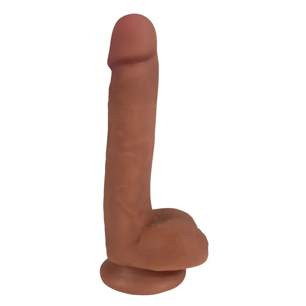 Easy Riders 7 Inch Slim Dong With Balls - Caramel