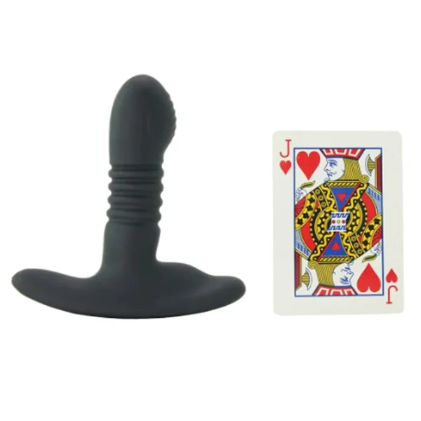 Eclipse Thrusting Rotator Silicone Vibrating Butt Plug Waterproof