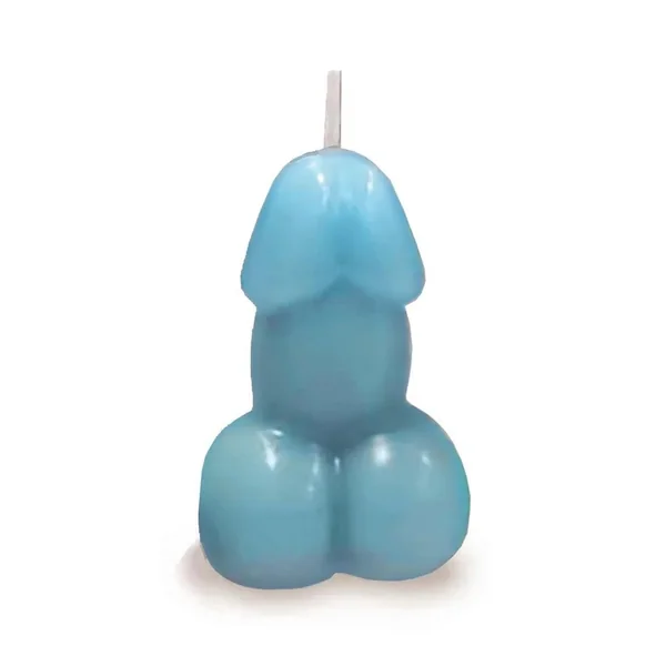 Eden’s Candle Vanilla Scented Penis – Blue