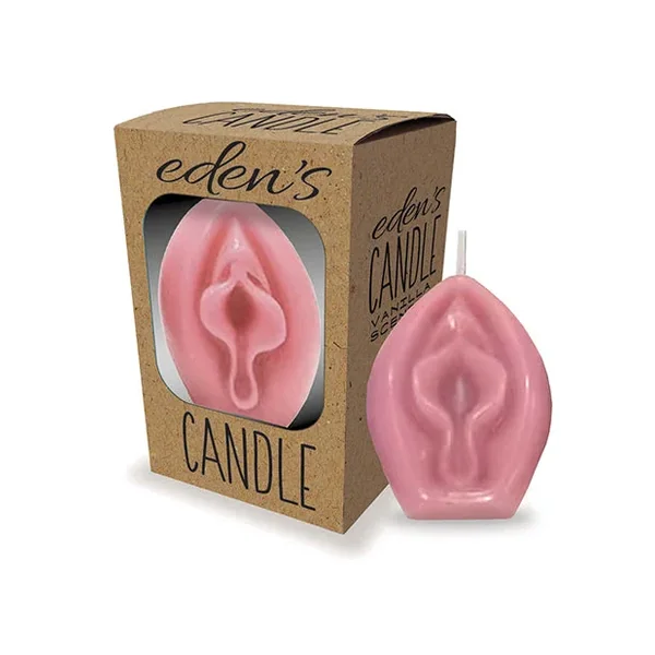 Eden’s Vagina Candle – Rose – Vanilla