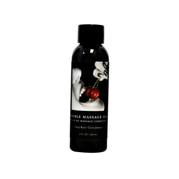 Edible Massage Oil - Cherry - 2 Fl. Oz.