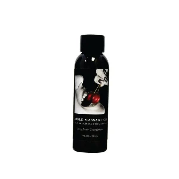 EDIBLE MASSAGE OIL CHERRY 2 OZ