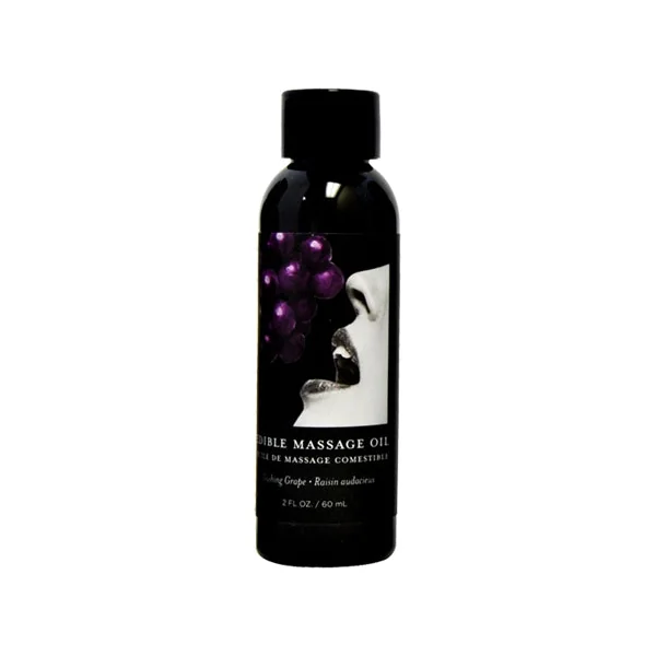 Edible Massage Oil - Grape - 2 Fl. Oz.