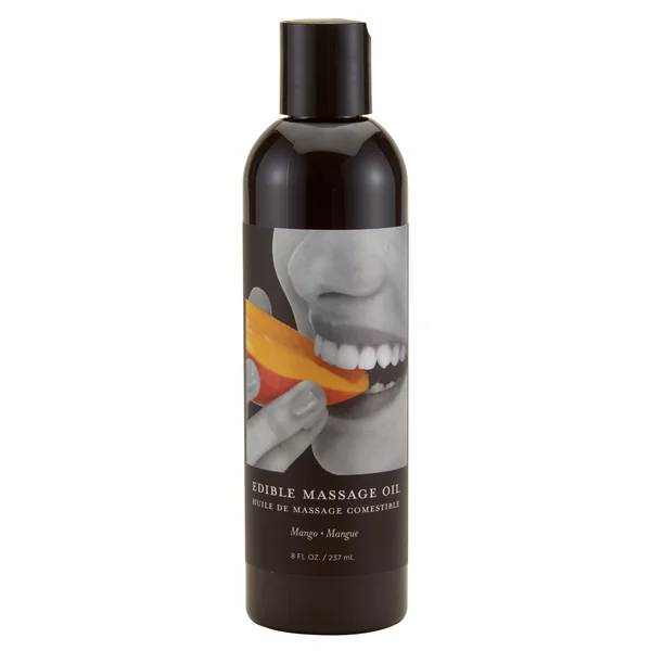 Edible Massage Oil - Mango - 8 Fl. Oz.