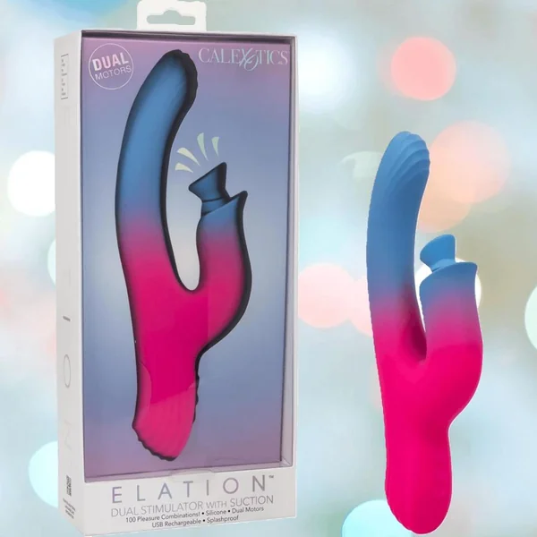 Elation Dual Stimulator with Suction