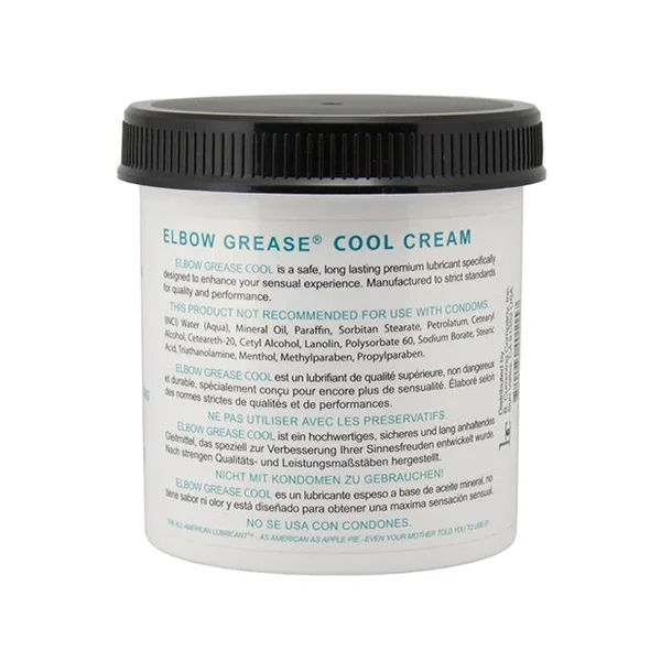 Elbow Grease Cool Cream – 15 oz jar