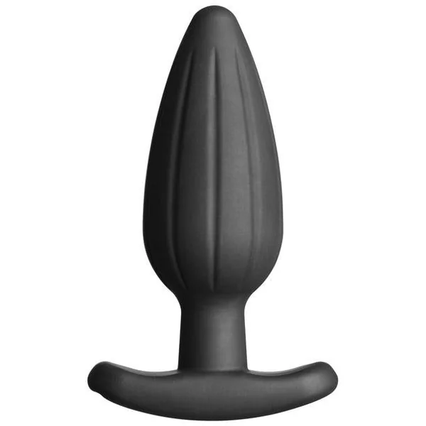 Electrastim Silicone Noir Rocker Butt Plug - Large