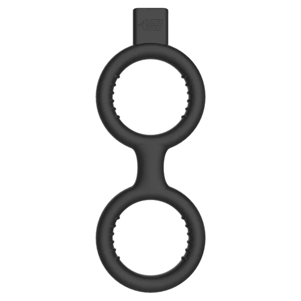 Electroshock E-Stimulation Cock Ring With Ball Strap