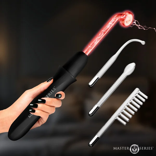 Elektrawand Rechargeable Violet Wand w/ Attachments