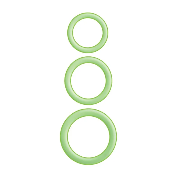 Enhancer Green Glow Rings