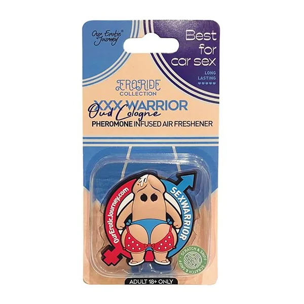EroRide XXX Warrior Pheromone Infused Air Freshener