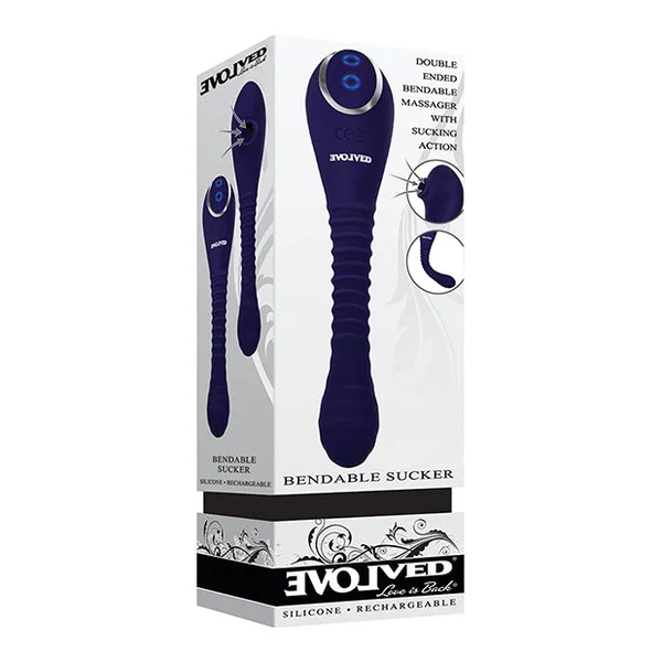 Evolved Bendable Clit Sucker & Vibrator