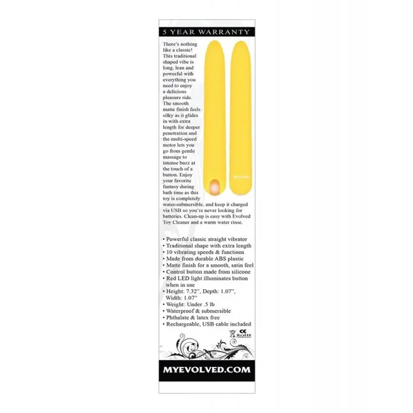 Evolved Sunny Sensations – Yellow