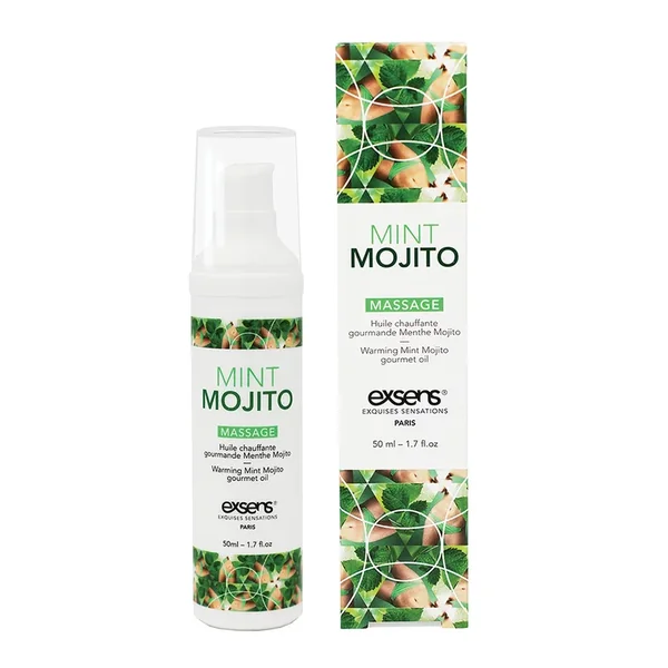 EXSENS of Paris Warming Massage Oil – Mint Mojito