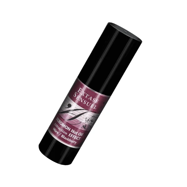 EXTASE SENSUAL - HEATING EFFECT MASSAGE OIL WITH BLACKBERRY PHEROMONES 30 ML