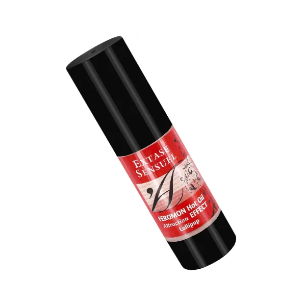 EXTASE SENSUAL - HEATING EFFECT MASSAGE OIL WITH LOLLIPOP PHEROMONES 30 ML