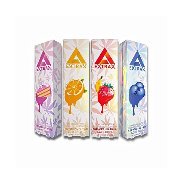 Extrax 3.5g Live Resin Disp THC-X+THC-JD+THC-B+D6+D8 Orange Crus