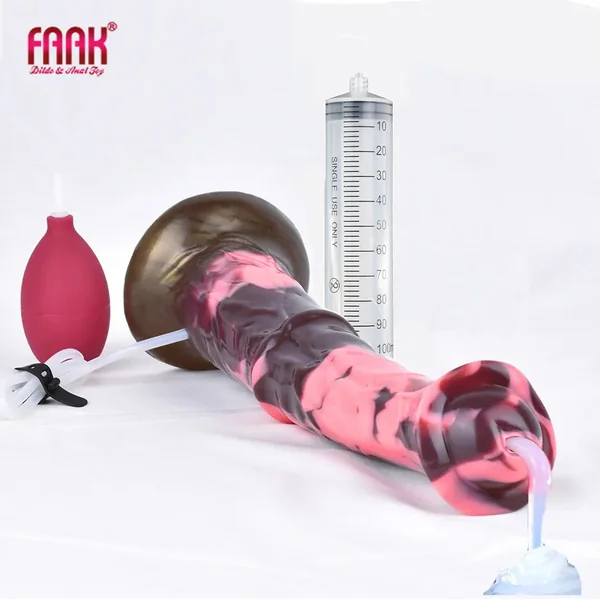 FAAK Fantasy Ejaculation Horse Dildo Spray Liquid Penis
