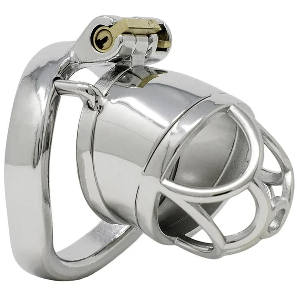 FAAK H202 stainless steel male chastity cage