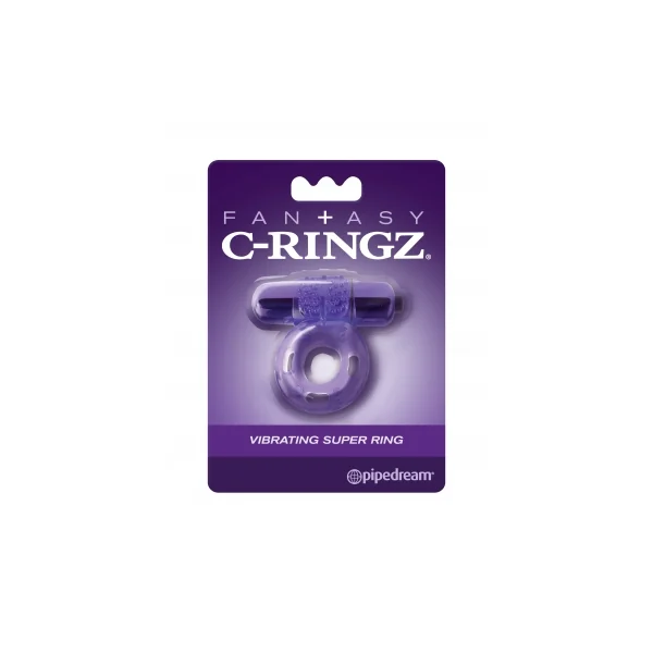 FANTASY C RINGZ VIBRATING SUPER RING PURPLE