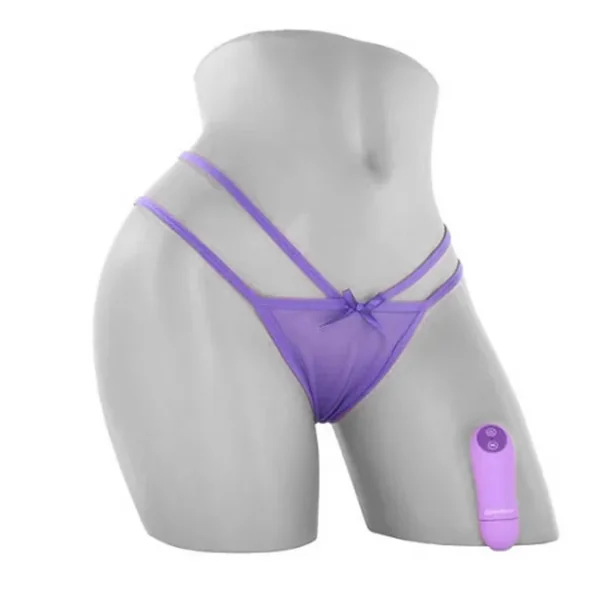 Fantasy For Her Cheeky Vibrating Panties Thrill Her Purple