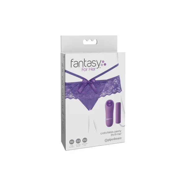 FANTASY FOR HER CROTCHLESS PANTY THRILL-HER