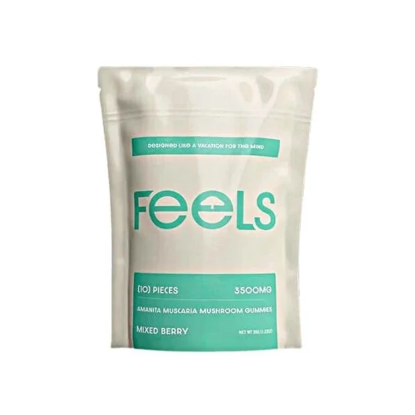Feels Amanita Muscaria D9 Gummies 3500MG 10/Pieces
