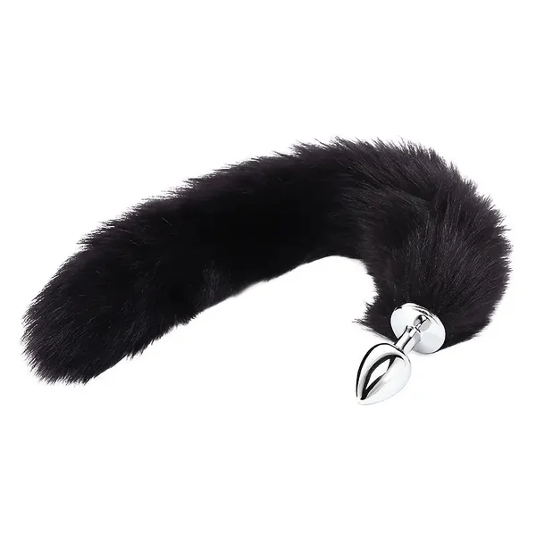 Female Male Dog Tail Butt Plug Alternative Metal Butt Plug Adult Sex Toy