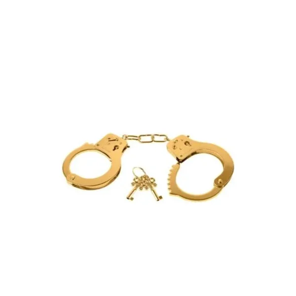 Fetish Fantasy Gold Metal Cuffs-(pd3987-27)