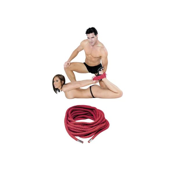 FETISH FANTASY JAPANESE SILK ROPE RED