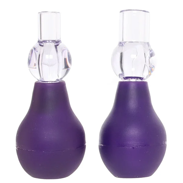 Fetish Fantasy Nipple Suction Set in Purple