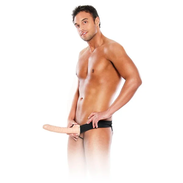 Fetish Fantasy Series 25 cm Hollow Strap-On – Flesh