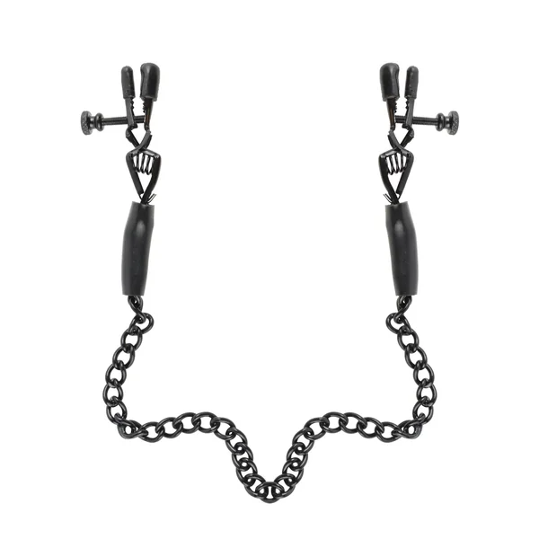 Fetish Fantasy Series Adjustable Nipple Chain Clamps