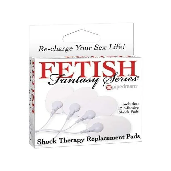 Fetish Fantasy Shock Therapy Replace Pads 12 Pc