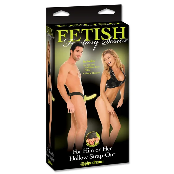 FETISH FANTASY STRAP ON FOR HIM OR HER GLOW IN THE DAR