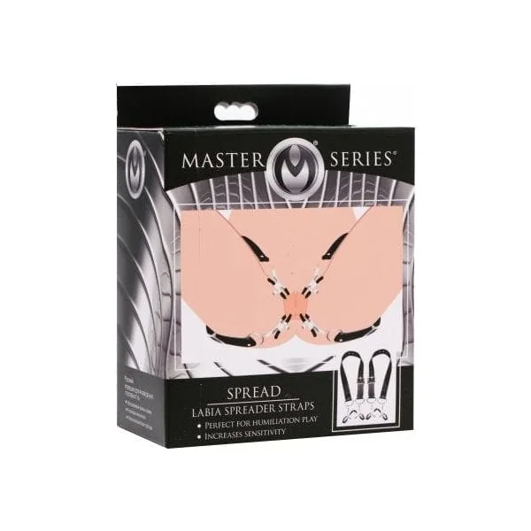 Fetish - Spread Labia Spreader Straps - Master Series