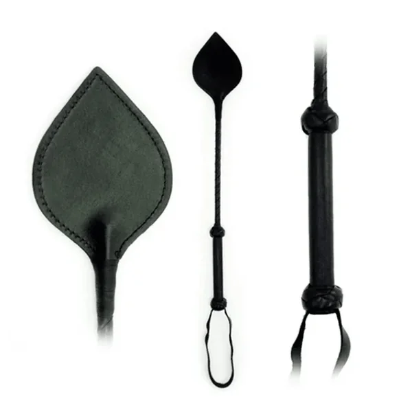 Fetissimo Riding Crop Leather Spade