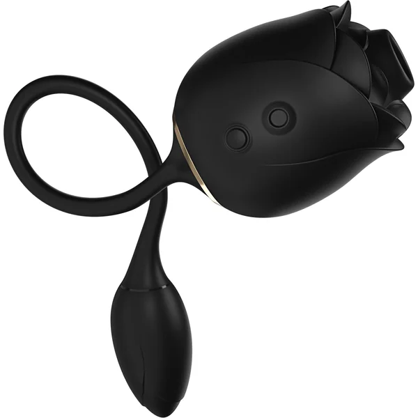 Fifty Shades Of Grey Dark Blushing Rose Clitoral Suction Stimulator & Vibrating Egg