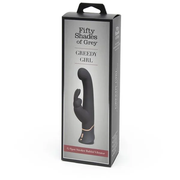 FIFTY SHADES OF GREY GREEDY GIRL STROKING MOTION G-SPOT VIBRATOR