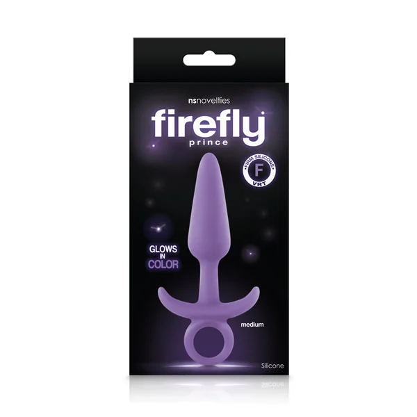 FIREFLY PRINCE MEDIUM PURPLE BUTT PLUG