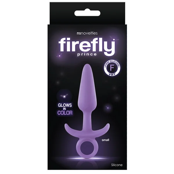 Firefly Prince Small Plug - Glow-In-The-Dark Purple