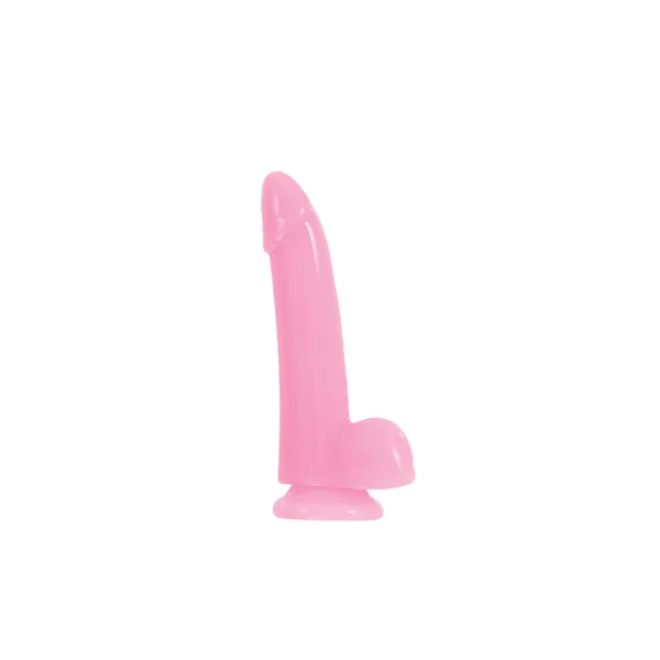FIREFLY SMOOTH GLOWING DONG 5IN PINK