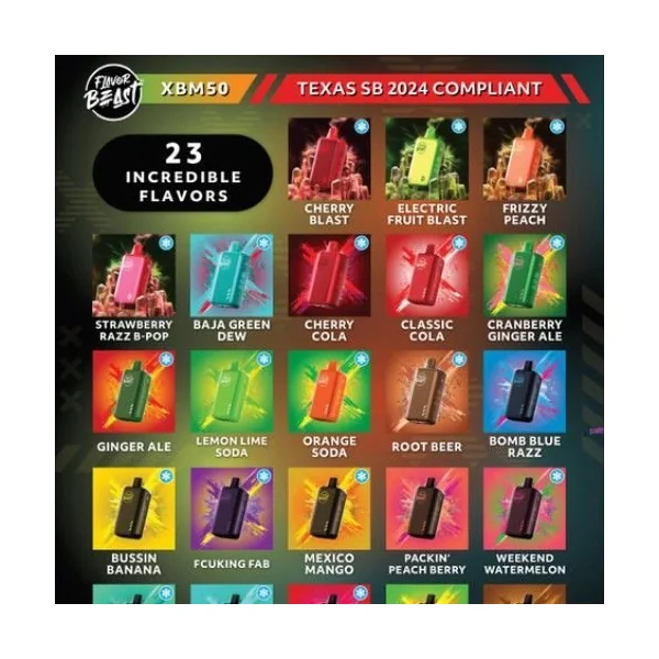 Flavor Beast 50K Puff Disposable Fcuking Fab