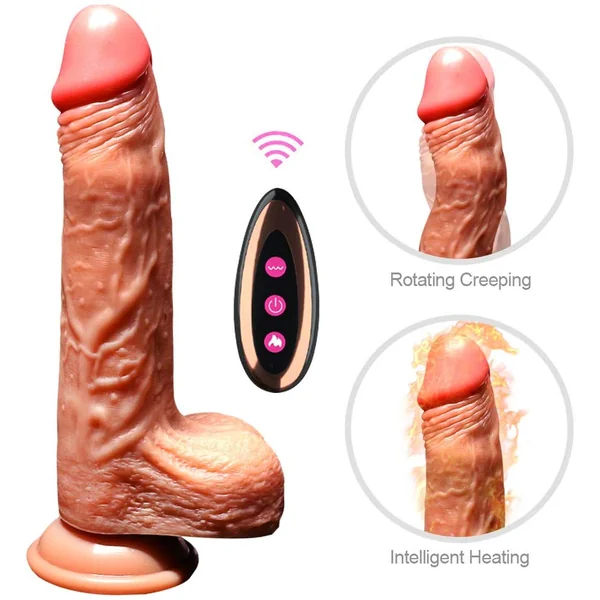 Flexible Silicone Dildo With Suction Cup