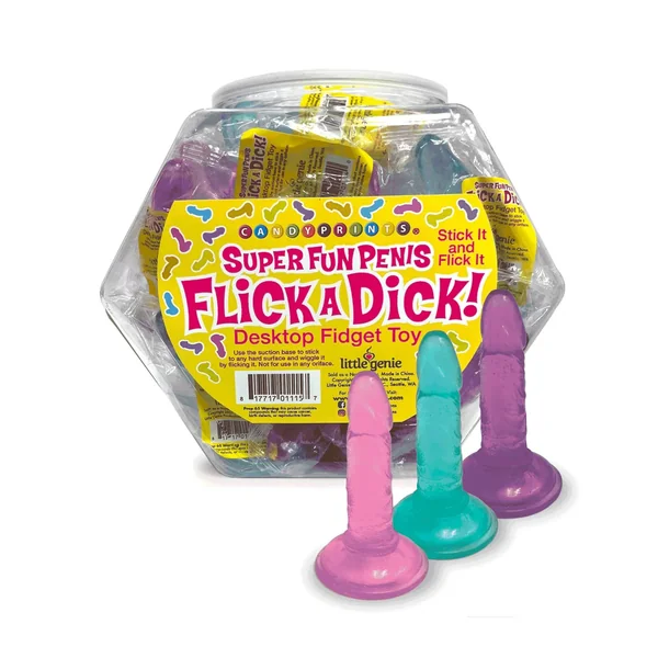 Flick a Dick Fishbowl Display of 24