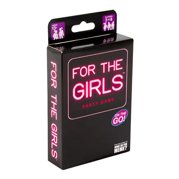 For The Girls Adult Party Game - On the Go Travel Edition