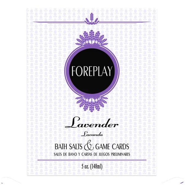 Foreplay bath salts and play cards