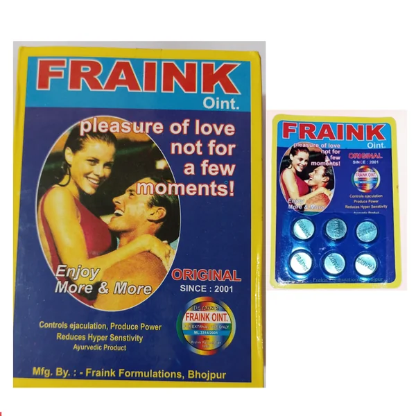 FRAINK FORMULATIONS FRAINK BALM 1 BOX ( Pack Of 10 STRIPS / BALM – 1.5g Each)