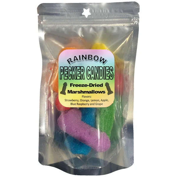 FREEZE DRIED RAINBOW PECKER CANDIES
